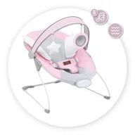 Leżaczki i huśtawki - Momi Różowy bujaczek dla dziecka 6Y42AC - miniaturka - grafika 1