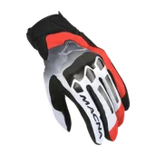 Rękawice motocyklowe - Rękawice Motocyklowe Macna Mana Złamany Biały/Czerwony/CzarnyM - miniaturka - grafika 1