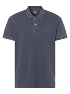 Koszulki męskie - Gant - Męska koszulka polo, niebieski - miniaturka - grafika 1