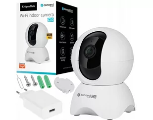 Kruger&Matz Kamera Wi-Fi wewnętrzna Kruger&Matz Connect C10 Tuya - Kamery IP - miniaturka - grafika 1