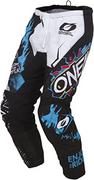 Spodnie i spodenki dla chłopców - Element O'Neal Villain dziecięce spodnie motocrossowe MX Kids Mountain Bike MTB Downhill Freeride DH FR, 010E-9Youth, kolor biały, rozmiar 22 - miniaturka - grafika 1
