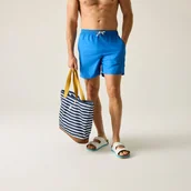 Kąpielówki męskie - Regatta Spodenki męskie kąpielówki Mackleyna Niebieski, Rozmiar: L - miniaturka - grafika 1