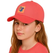 Czapki dla dzieci - Czapka z daszkiem bejsbolówka dziecięca dzieci KIDS DINO CORAL - miniaturka - grafika 1