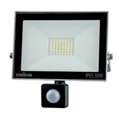 Lampy ogrodowe - Ideus naświetlacz LED z czujnikiem ruchu Kroma S 30W 2400lm 6500K szary IP65 03706 03706 - miniaturka - grafika 1