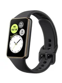 Smartband - HONOR Band 10, Globalna Wersja Smart Band, Zaokrąglona Konstrukcja, Poranna Monitoracja Zdrowia, Ekran AMOLED 1.57 cala, Wodoodporność 5ATM, BT5.3 czarny - miniaturka - grafika 1