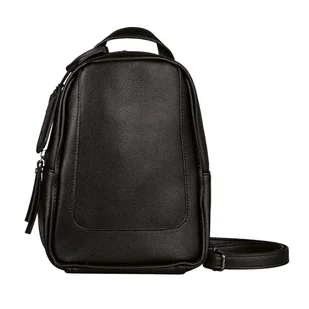 TOM TAILOR bags Adela torebka damska Sling Bag plecak mały czarny, czarny, S, moda - Torebki damskie - miniaturka - grafika 1