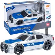 Samochody i pojazdy dla dzieci - Pojazd radiowóz policyjny policja światło/dźwięk - miniaturka - grafika 1