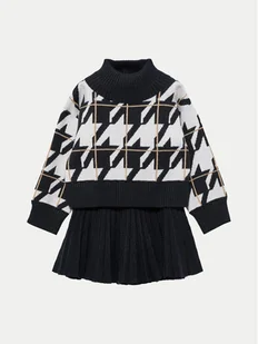 Abel & Lula Komplet sweter i spódnica ołówkowa 5547 Czarny Regular Fit - Swetry dla chłopców - miniaturka - grafika 1
