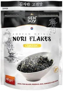 Płatki Nori Flakes Classic 40g - Sen Soy - Kuchnie świata - miniaturka - grafika 1