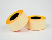 Cenówki - Emerson ETYKIETA DO METKOWNIC DM DWURZĘDOWA POMARAŃCZOWA 26X16MM NAWÓJ 600 ZGRZEWKA 5 ROLEK zakupy dla domu i biura! DM026X016DRWP - miniaturka - grafika 1