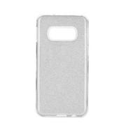 Etui i futerały do telefonów - Etui Shining Samsung Galaxy S10E Srebrny - miniaturka - grafika 1