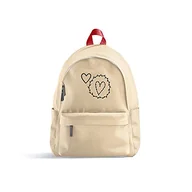 Plecaki - Bonamaison Unisex TRGCBP101781-R plecak, wielokolorowy, 43 x 30 cm - miniaturka - grafika 1