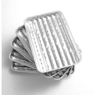 Naczynia i sztućce jednorazowe - Aluminiowe tacki do grilla - 5 szt. - miniaturka - grafika 1