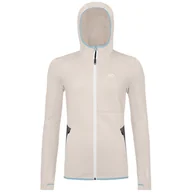 Bluzy sportowe damskie - Bluza damska Ortovox Fleece Hoody W Rozmiar: S / Kolor: biały - miniaturka - grafika 1