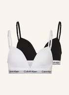 Biustonosze - Calvin Klein Biustonosz Bez Fiszbin schwarz - miniaturka - grafika 1