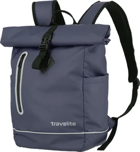 Travelite Travelite Unisex Basics Roll-up plecak na rolkę plandekę plecak, niebieski (Marine) (niebieski) - 096314-20 096314-20 - Plecaki - miniaturka - grafika 3