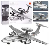 Klocki - Klocki techniczne Samolot wczesnego ostrzegania i kontroli 217ele ZA5746 - miniaturka - grafika 1