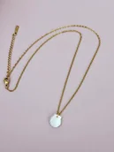 Łańcuszki - Łańcuszek z muszlą - miniaturka - grafika 1