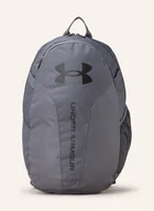 Torby sportowe - Under Armour Plecak Hustle Lite Z Kieszenią Na Laptop grau - miniaturka - grafika 1