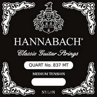 Struny gitarowe  - Hannabach Struny do gitary klasycznej, Quart, C3 - 8373MT, seria 837MT, Medium Tension - miniaturka - grafika 1