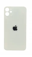 Części serwisowe do telefonów - Panel tylny biały do iPhone 11 Big Hole szkło tylne kłapka plecki - miniaturka - grafika 1