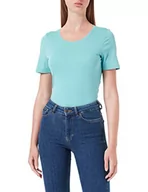Koszulki i topy damskie - s.Oliver T-shirt damski, turkusowy, 32 - miniaturka - grafika 1