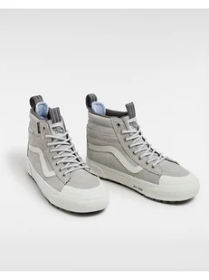 Vans Skórzane sneakersy w kolorze szarym - Trampki damskie - miniaturka - grafika 1