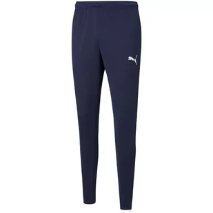 Spodnie Męskie Puma Teamrise Poly Training Pants Granatowe 657390 06-S - Spodnie męskie - miniaturka - grafika 1