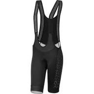 Spodenki rowerowe - Spodenki rowerowe KROSS Flow Lady BIB ( XS) Czarny - miniaturka - grafika 1
