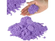 Masy plastyczne - Piasek Kinetyczny Magiczny 2Kg Piaskolina Zapas Fioletowy - miniaturka - grafika 1
