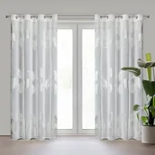 Firany - Firana gotowa na przelotkach IDALIA 140x250 Eurofirany biała - miniaturka - grafika 1