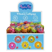 Witaminy i minerały - Domowa Apteczka lizaki multiwitaminowe Vitamin Lollipops Świnka Peppa x 60 szt - miniaturka - grafika 1