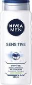 Żele pod prysznic dla mężczyzn - NIVEA MEN Żel pod prysznic 3w1 męski - Płyn do mycia ciała włosów 500ml x 5 - miniaturka - grafika 1