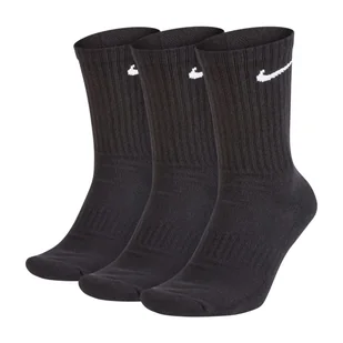 Nike Amortyzowane Skarpety Codzienne Dla Dorosłych Unisex (zestaw 3 Sztuk) (34/38 / Czarny) - Skarpetki damskie Nike Amortyzowane Skarpety Codzienne Dla Dorosłych Unisex (zestaw 3 Sztuk) (34/38 / Czarny) - Skarpetki damskie - miniaturka - grafika 1