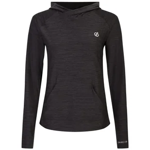 Koszulka damska Dare 2b Sprint Cty Hoodie Rozmiar: XL / Kolor: czarny/biały - Koszulki sportowe damskie - miniaturka - grafika 1