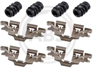 Układ hamulcowy - akcesoria - Zestaw montażowy klocków hamulcowych A.B.S. 1808Q - miniaturka - grafika 1