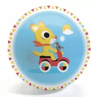 Piłki dla dzieci - ﻿DJECO Piłka gumowa dla dzieci 12 cm Wyścigi - miniaturka - grafika 1