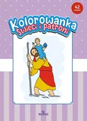 Kolorowanki, wyklejanki - Kolorowanka Święci Patroni - miniaturka - grafika 1