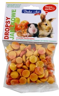 DAKO-ART DROPSY dla gryzoni JABŁKOWE Zawieszka 75g - Karma dla gryzoni - miniaturka - grafika 1