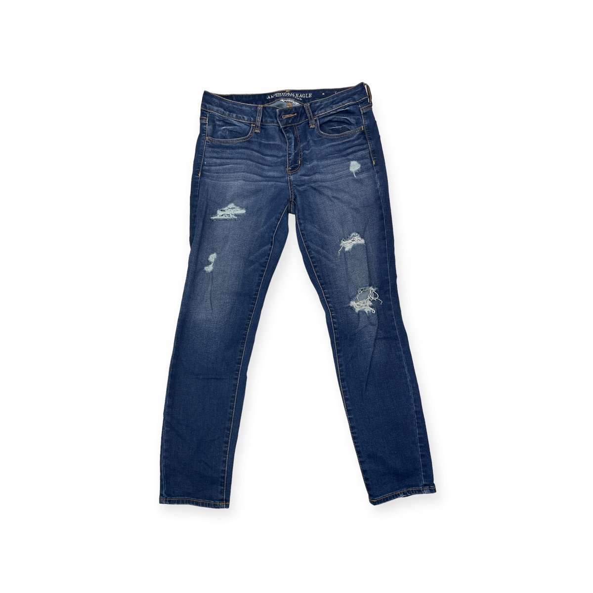 Jeansowe spodnie damskie AMERICAN EAGLE 12