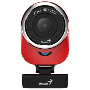 Kamera internetowa Genius QCam 6000 Czerwona - Kamery internetowe - miniaturka - grafika 1