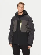 Kurtki narciarskie - Quiksilver Kurtka narciarska Dawson EQYTJ03451 Czarny Slim Fit - miniaturka - grafika 1