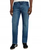 Spodnie męskie - Jeansy Lee Rider 112355794 Blue Abyss W 33 / L 34 - miniaturka - grafika 1