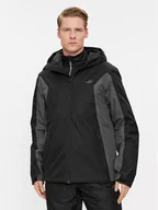 Kurtki narciarskie - 4F Kurtka narciarska 4FAW23TTJAM306 Czarny Regular Fit - miniaturka - grafika 1