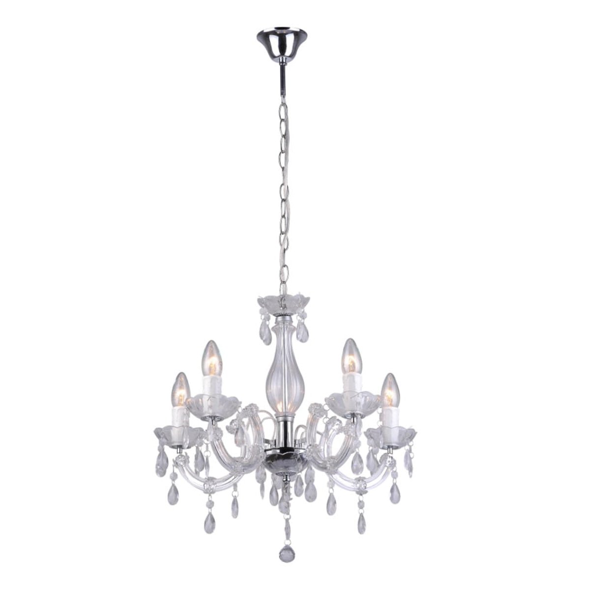 Lampa wisząca kryształowa 5-ramienna MAGNOLIA RLD94016-5A Zuma Line