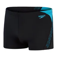 Kąpielówki męskie - Męskie Bokserki kąpielowe SPEEDO HYPERBOOM SPL ASHT AM 8-00302015147 – Czarny - miniaturka - grafika 1