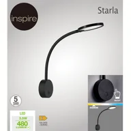 Pozostałe oświetlenie - Kinkiet Starla czarny LED Inspire - miniaturka - grafika 1