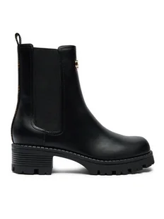Guess Botki Rinna FLTRNN FAL10 Czarny - Botki damskie - miniaturka - grafika 1