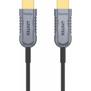 Kable - Unitek Kabel kabel optyczny HDMI 2.1 AOC 8K 120Hz 80 m C11055DGY - miniaturka - grafika 1