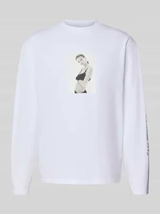 Bluzka z długim rękawem z nadrukowanym motywem - Bluzy męskie - miniaturka - grafika 1